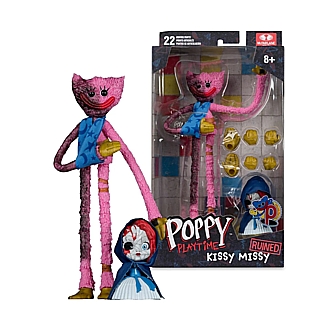 Video Game Characters - Poppy Playtime 7 inch Scale Kissy Missy Ruined Action Figure by McFarlane Toys