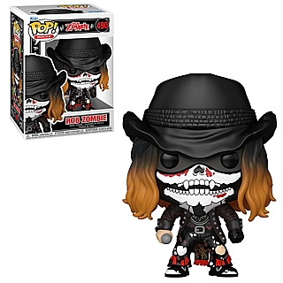 Rock and Roll Collectibles - Rob Zombie with Bandana POP! Vinyl Figure 490
