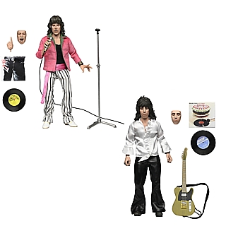 Classic Rock Collectibles - Rolling Stones 8 Inch Mick Jagger and Keith Richards Action Figures by NECA