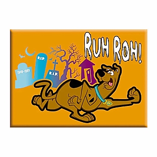 Scooby-Doo Collectibles - Scooby-Doo Ruh Roh Large Metal Magnet