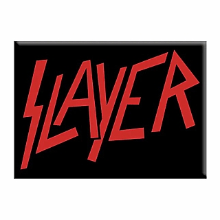 Heavy Metal Music Collectibles - Slayer Logo Large Metal Magnet