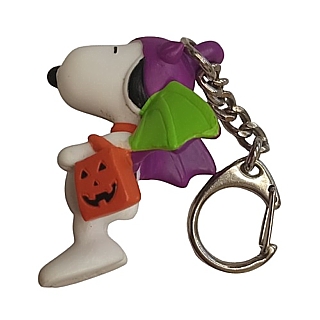 Snoopy and Peanuts Collectibles - Snoopy Halloween Bat Whitman's Figural Keychain / Keyring
