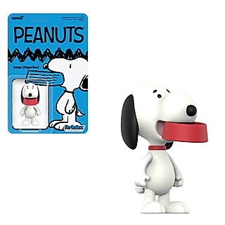 Peanuts Collectibles - Snoopy Dinnertime ReAction Figure from SUper7