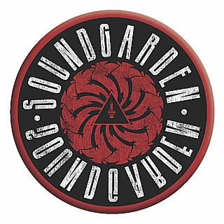 Alternative 90's Music Collectibles - Soundgarden Logo Large Round Metal Magnet