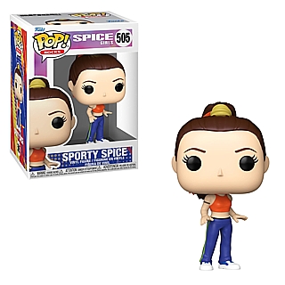 90's Pop Music Collectibles - Spice Girls Wannabe Posh Sporty POP! Rocks Vinyl Figure 5063 by Funko