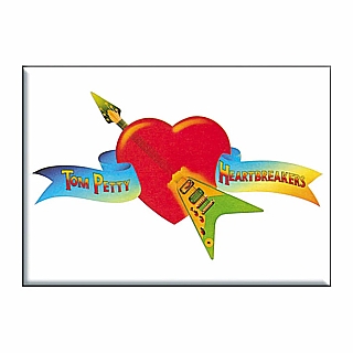 Rock and Roll Collectibles - Tom Petty and The Heartbreakers Logo Large Metal Magnet