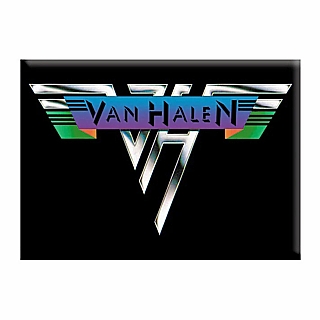 Hard Rock Music Collectibles - VanHalen Classic Logo Large Metal Magnet
